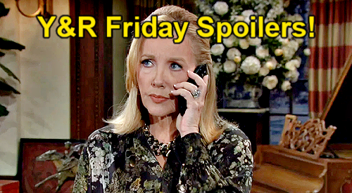 The Young and the Restless Spoilers Friday, March 13: Patty Traps Jack, Lily Surprises Cane, Victor Snaps at Nikki