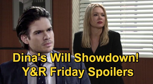 The Young and the Restless Spoilers: Friday, November 13 – Brittany Hodges Helps Theo Challenge Dina’s Will – Elena’s Big Confession