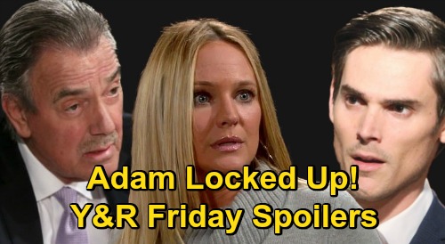 The Young and the Restless Spoilers: Friday, November 20 – Adam Locked Up - Elena’s Battle of the Heart – Chloe’s Ultimatum