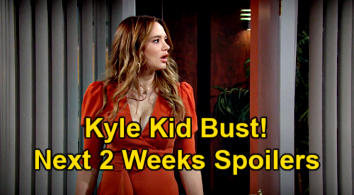 The Young and the Restless Spoilers Next 2 Weeks: Kyle's Kid Bust - Sharon & Adam Kiss Blows Up Marriages - Victor's Crisis