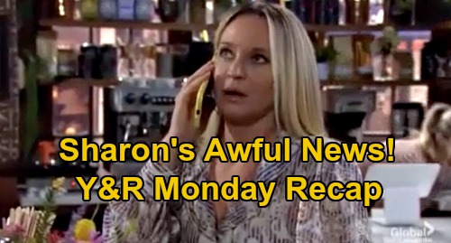 The Young and the Restless Spoilers Recap: Monday, September 7 - Chance Seeks Adam - Sharon’s Awful Cancer Report - Lola Rages at Theo
