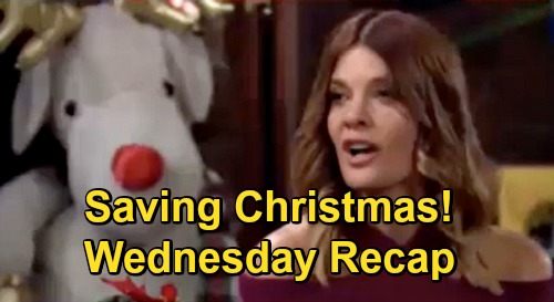 The Young and the Restless Spoilers Recap: Wednesday, December 23 - Amanda To Visit Birth Mom - Jack & Phyllis Save Christmas