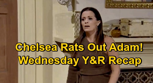 The Young and the Restless Spoilers Recap: Wednesday, November 11 - Chance Wakes Up - Abby Blasts Billy - Chelsea Spills Adam’s Plan To Rey