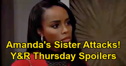 The Young and the Restless Spoilers Recap: Thursday, December 7 - Amanda's Half Sister Attacks - Summer & Kyle Head to LA