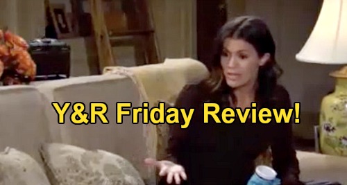 The Young and the Restless Spoilers Review: Friday, October 30 – Billy Doubts Adam’s Ceasefire – Chelsea’s New Roomies – Lily Blasts Nate
