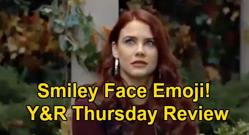 The Young and the Restless Spoilers Review: Thursday, November 5 – Kyle Meets Sally, Accuses Summer of Jealousy – Theo’s Dastardly Plot