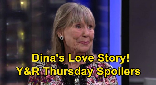 The Young and the Restless Spoilers: Thursday, August 20 – Dina's Love Story - Nikki’s Intriguing Offer - Nick Chooses Sides