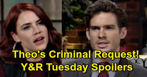 The Young and the Restless Spoilers: Tuesday, November 10 – Bloody Chance’s Hospital Crisis – Theo Pushes Sally to Spy at Jabot
