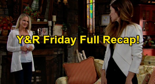 The Young and the Restless Spoilers Update: Friday, September 18 – Jealous Chelsea Flips Out on Sharon – ‘Making of a Monster’ Adam Story