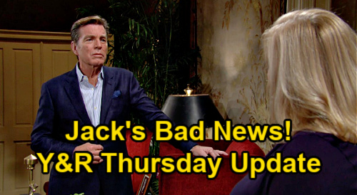 The Young and the Restless Spoilers Update: Thursday, January 21 – Phyllis Sees Abby’s Meltdown – Jack’s Bad News