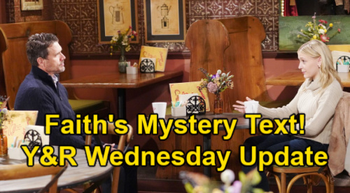 The Young and the Restless Spoilers Update: Wednesday, March 3 – Tara Warns Kyle of Ashland’s Arrival – Faith’s Mysterious Text