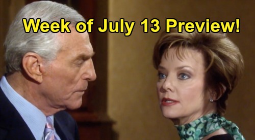 The Young and the Restless Spoilers: Week of July 13 Preview – Kevin Wedding Shocker, Michael’s Long-Lost Father – Gloria’s Deadly Move