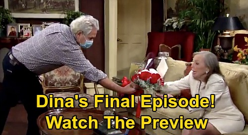 The Young and the Restless Spoilers: Week of October 12 Promo - Dina Mergeron's Final Goodbye - Marla Adams Tribute Episode