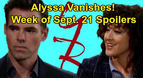 The Young and the Restless Spoilers: Week of September 21 – Alyssa Vanishes, Billy Blames Adam – Summer & Kyle Engagement Outed