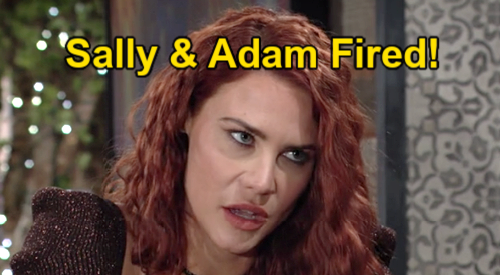The Young and the Restless Spoilers: Adam & Sally’s Double Firing – Matchmaking Backlash Sinks Couple?
