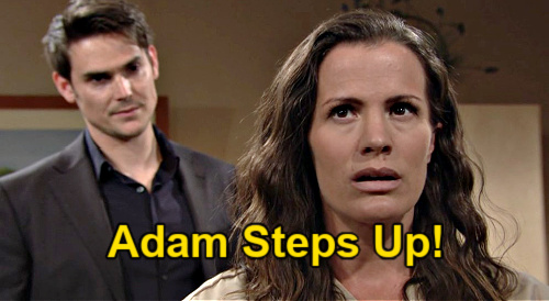 The Young and the Restless Spoilers: Adam Steps Up For Connor - Chelsea's Not Healing