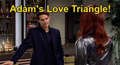 The Young and the Restless Spoilers: Adam's Love Triangle Solved - Team Chelsea or Team Sally?