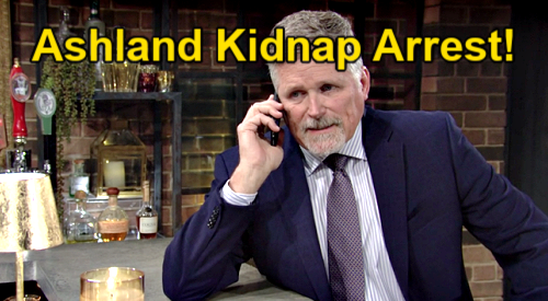 The Young and the Restless Spoilers: Ashland Arrested for Michael’s Abduction – Victor Sinks Schemer on Kidnapping Charges?