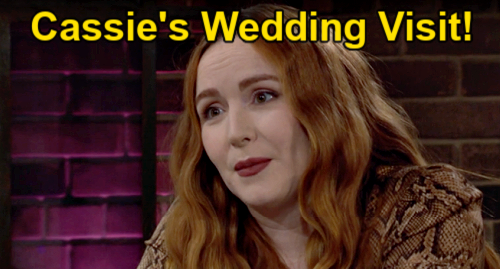 The Young and the Restless Spoilers: Cassie Appears for Mariah & Tessa’s Wedding – Sharon & Nick See a Ghost?