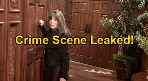 The Young and the Restless Spoilers: Crime Scene Leaked – Behind-the-Scenes Pics Point to Big Trouble?