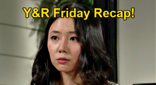 The Young and the Restless Spoilers: Friday, March 11 Recap – Jack’s Confession Rocks Allie – Devon Talks Sole Custody of Dominic