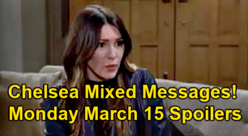 The Young and the Restless Spoilers: Monday, March 15 – Chelsea's Mysterious Mixed Signals – Lily's Competition Opens Up