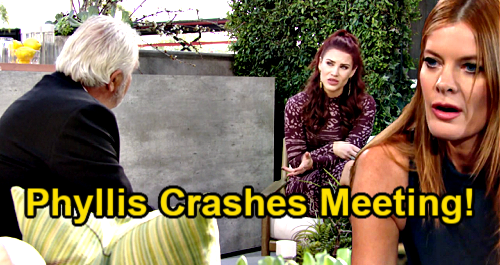 The Young and the Restless Spoilers: Phyllis Crashes Eric Forrester's LA Meeting – Scores Secret to Destroy Sally