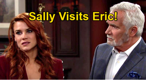The Young and the Restless Spoilers: Sally Needs Eric Forrester’s Help – John McCook’s Special Bold and the Beautiful Crossover
