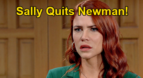 The Young and the Restless Spoilers: Sally Quits Newman Media, Chooses Adam Over Job – Swings Career in New Direction?