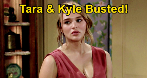 The Young and the Restless Spoilers: Summer Catches Kyle & Tara in Compromising Situation – Fiancé Tries to Explain