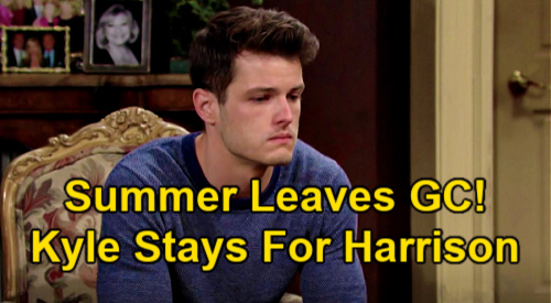 The Young and the Restless Spoilers: Summer Leaves Genoa City for New Job – Kyle Heartbroken, Stays with Harrison?