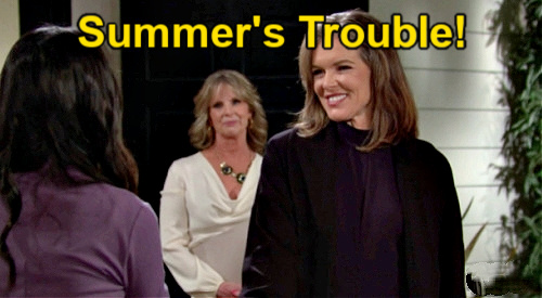 The Young and the Restless Spoilers: Summer’s Mother-in-Law Nightmare – Diane Poses Threat to Kyle’s Marriage?