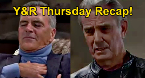 The Young and the Restless Spoilers: Thursday, April 22 Recap – Victor Denies Ashland Heart Attack Help Unless Contract Signed