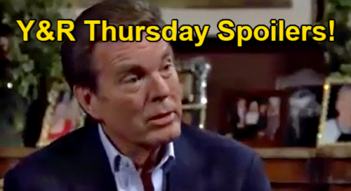 The Young and the Restless Spoilers: Thursday, August 12 – Jack Suspects Billy, Harrison at Risk – Nate & Elena Romance Trouble