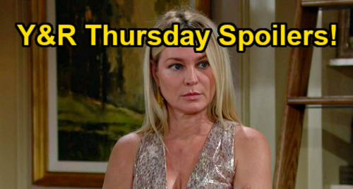 The Young and the Restless Spoilers: Thursday, August 26 – Sharon’s Meltdown – Victor’s Stitch Alert – Rey & Kevin Close In