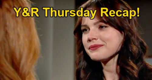 The Young and the Restless Spoilers: Thursday, December 16 Recap – Tessa Wants a Baby with Mariah – Sally’s Confession Enrages Chloe