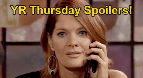 The Young and the Restless Spoilers: Thursday, February 17 – Phyllis Returns to Mysterious Discovery – Jack Gets Strange Message