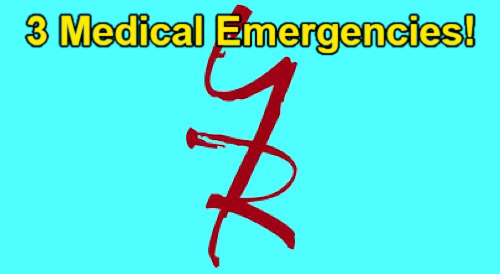 The Young and the Restless Spoilers: Triple Wedding Chaos, 3 Medical Emergencies Ahead?