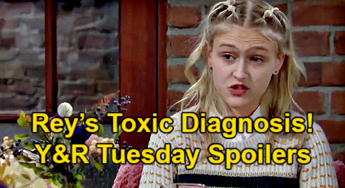 The Young and the Restless Spoilers: Tuesday, March 23 – Sharon Faces Rey’s Toxic Diagnosis – Jack Pushes Kyle to Confess