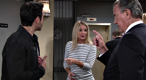 The Young and the Restless Spoilers: Victor Tells Sharon Keep Hands Off Adam - Protects Chelsea & Supports 'Chadam'