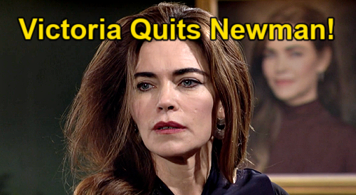 The Young and the Restless Spoilers: Victoria Quits as Newman Co-CEO – Bold Response to Victor’s Cruel Ashland Plan