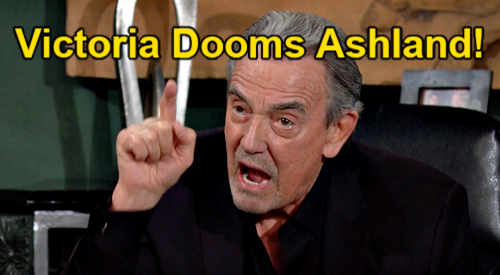 The Young and the Restless Spoilers: Victoria's Love Choice Dooms Ashland - Provokes Deadly Enemies In Genoa City?