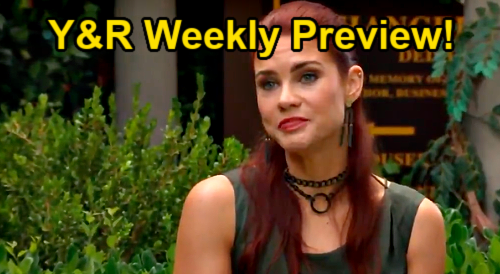 The Young and the Restless Spoilers: Week of August 23 Preview – Sally’s Wedding Dress – Mariah Panics Over Solo Baby Birth