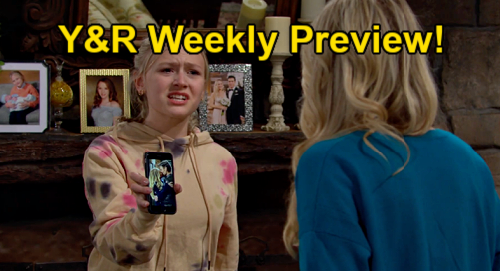 The Young and the Restless Spoilers: Week of February 15 Preview – Summer Sees Kyle’s Son – Faith Rages Over Sharon’s Adam Kiss