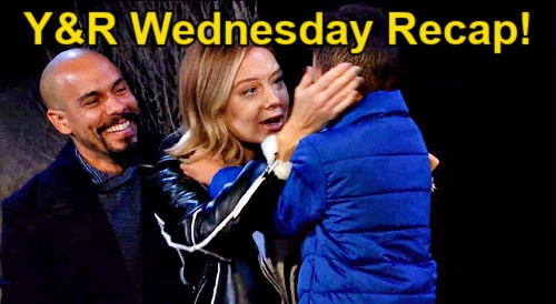 The Young and the Restless Wednesday, February 11 Recap: Mariah Cries in Sharon’s Arms as Devon & Abby Reunite with Dom