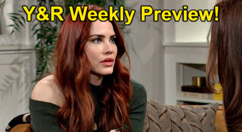 The Young and the Restless Week of April 13 Preview- Sally’s Pregnancy Test, Traci Slams Diane.