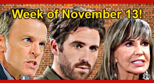 The Young and the Restless Week of November 13 – Chance’s Romantic Dilemma – Tucker’s Enemies Rise Up – Nate’s Ally