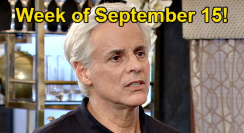 The Young and the Restless Week of September 15: Michael’s Dangerous Mess, Claire’s Temptation, Wedding Delay