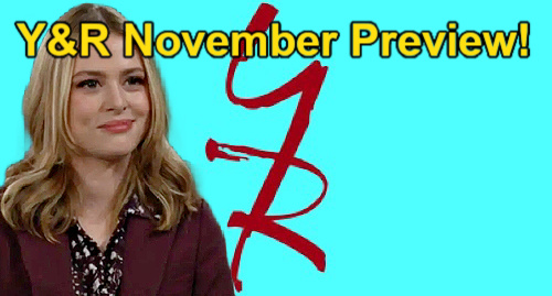 The Young and the Restless: November Preview – Claire’s Scheme, Torn Hearts, Tucker’s Snag and Singapore Secrets