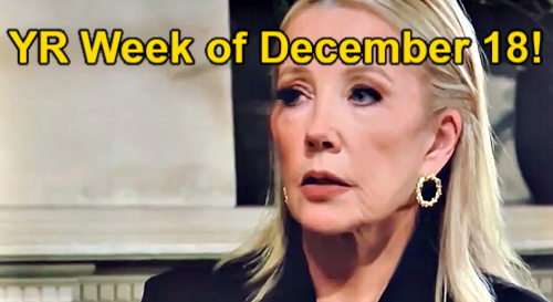 The Young and the Restless: Week of December 18 – Jordan Pushes Nikki Over the Edge – Victor’s Warning – Devon’s Predicament